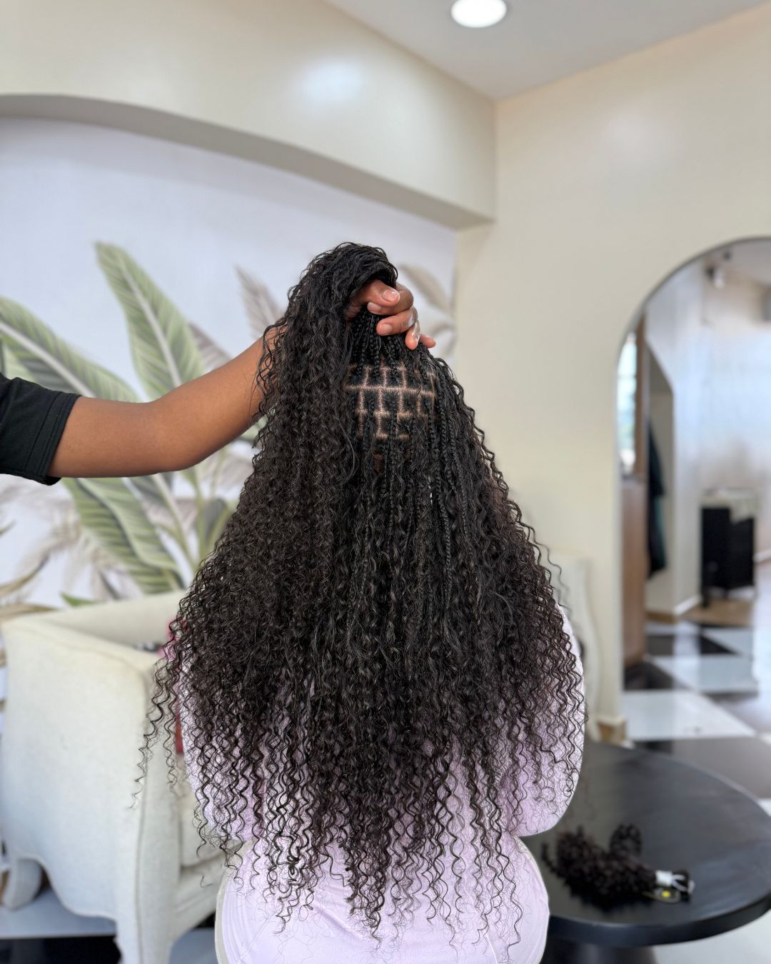 Deep Wave Human hair Bulk for Boho braids