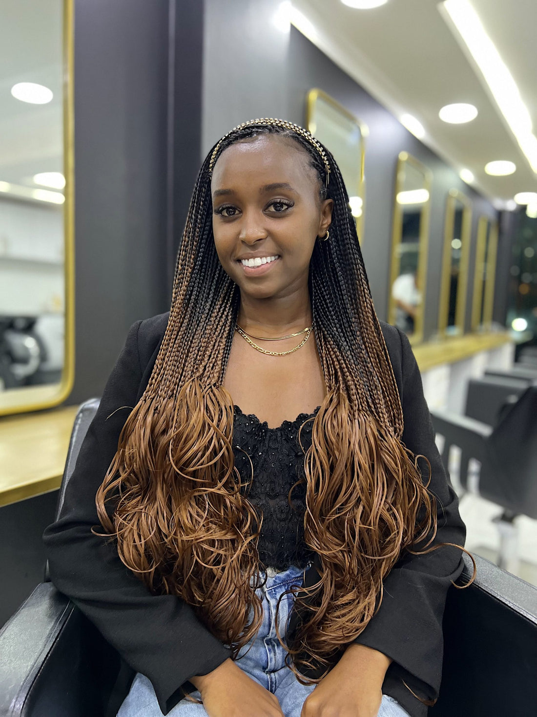 Silky Wavy Braids - Chocolate Brown (B29)