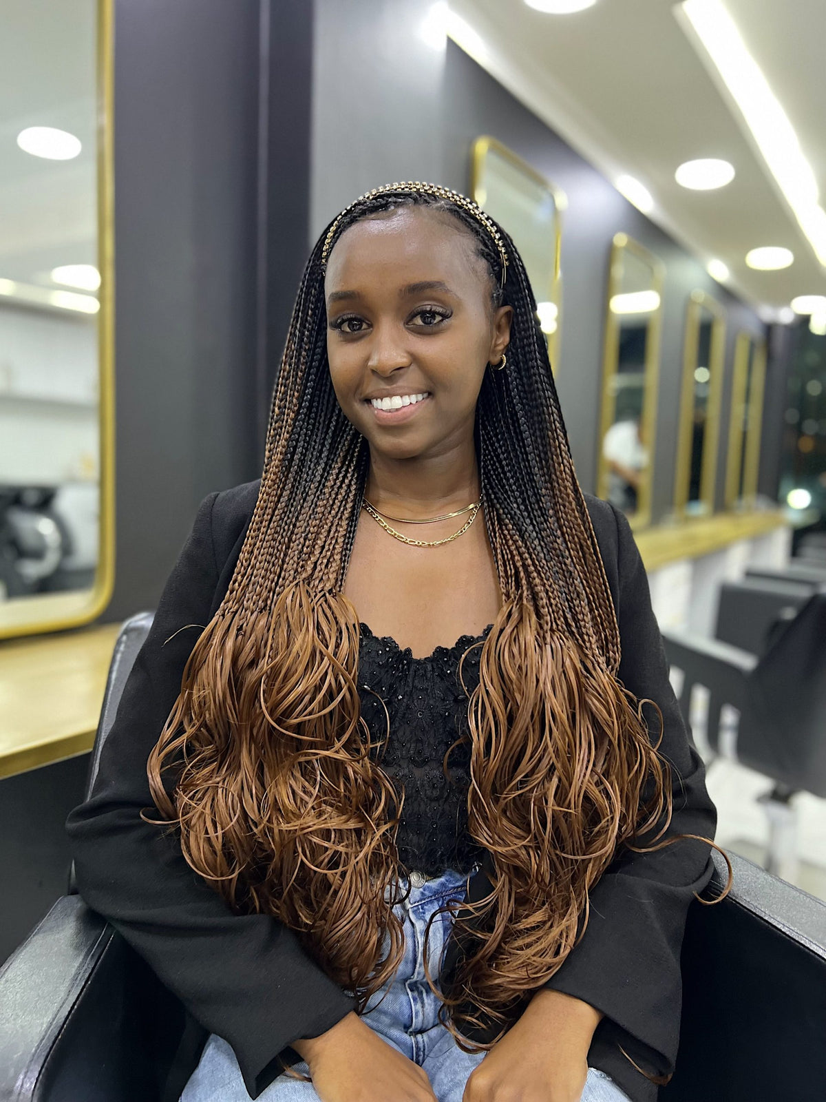 Silky Wavy Braids - Chocolate Brown (B29)