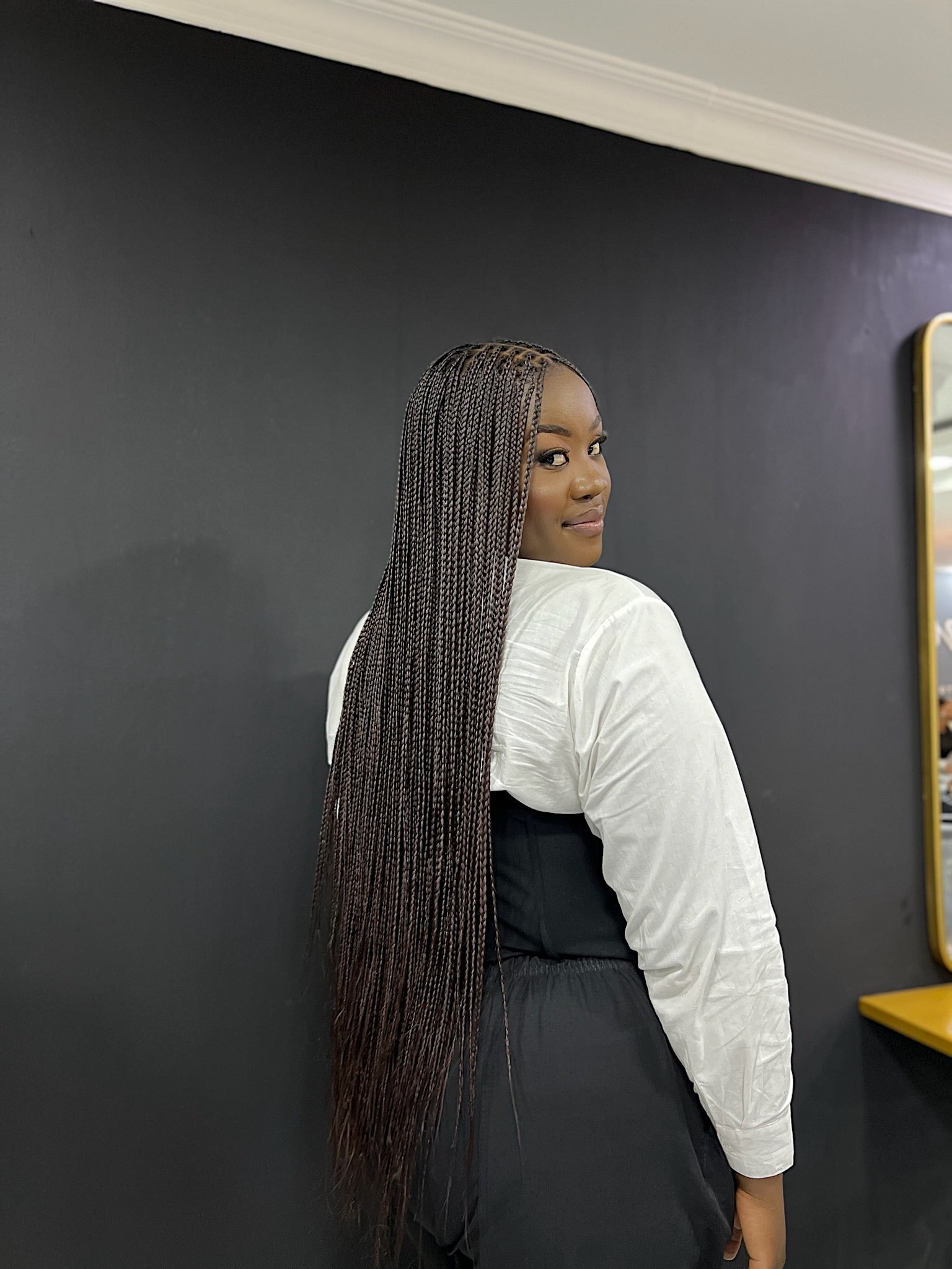 Bone Straight Braids - Light Black (4)