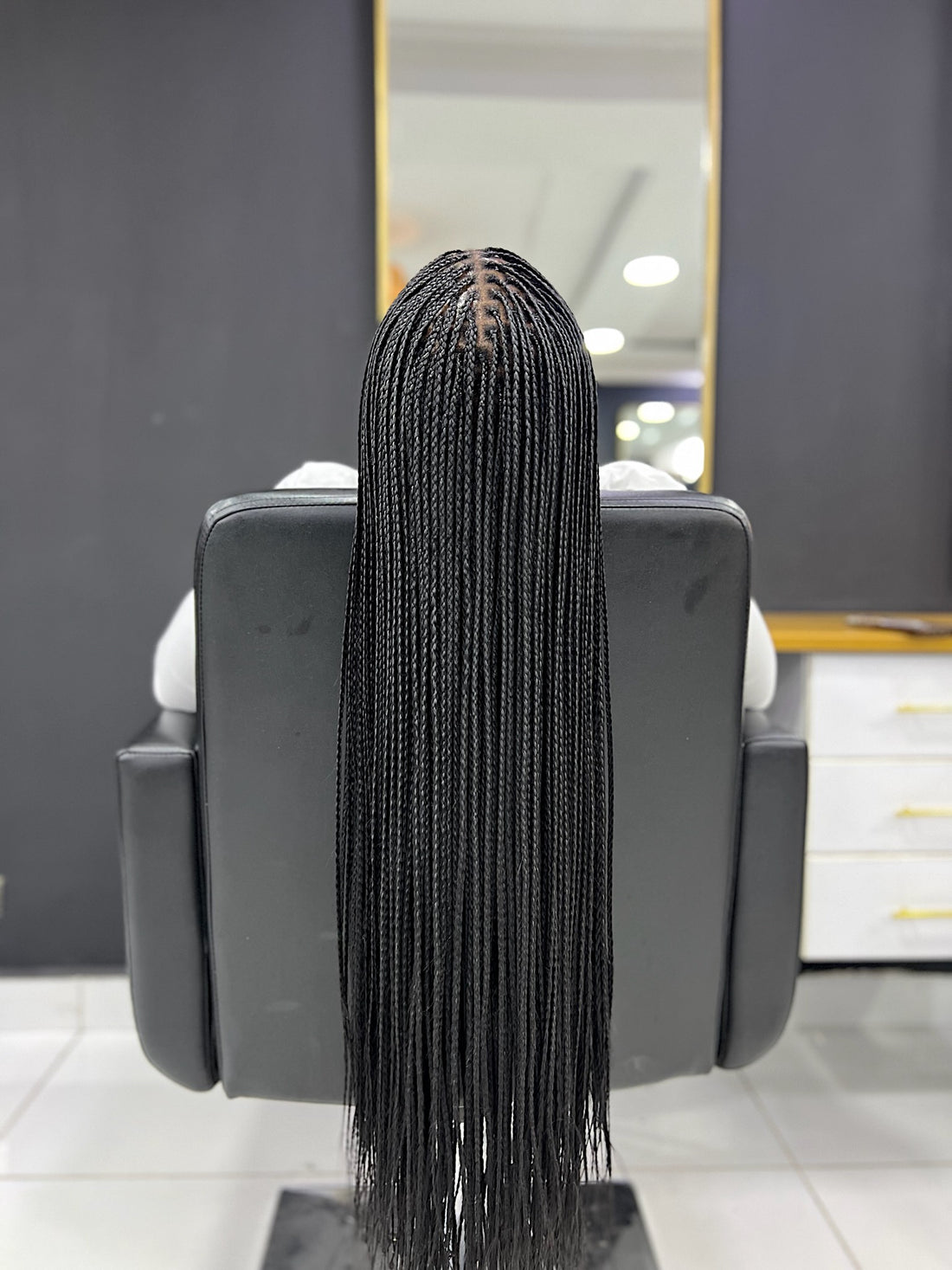 Bone Straight Braids - Black (1B)