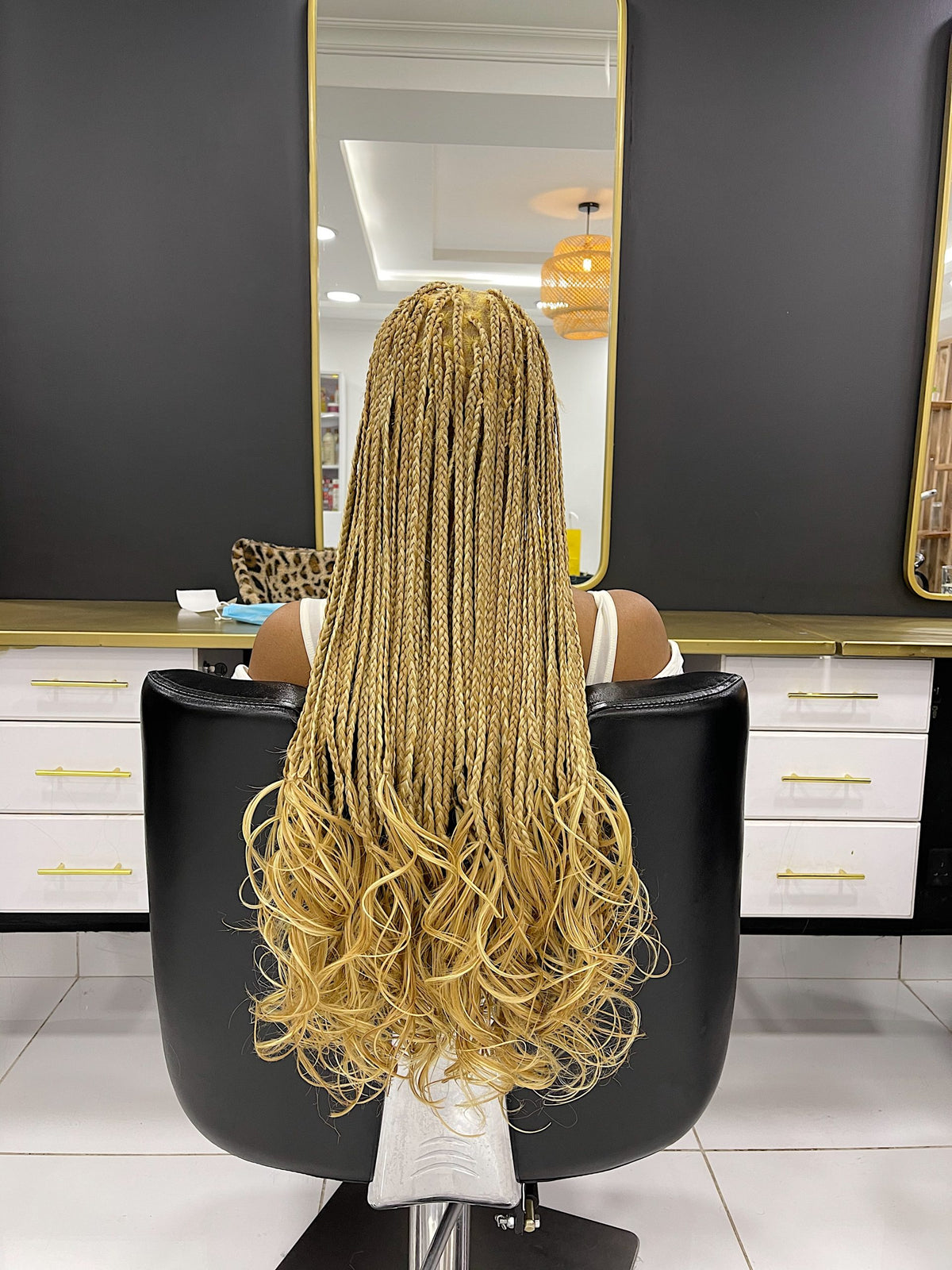 Silky Wavy Braids - Platinum blonde (27/613)