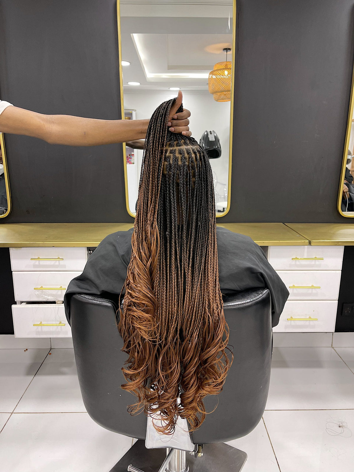Silky Wavy Braids - Chocolate Brown (B29)