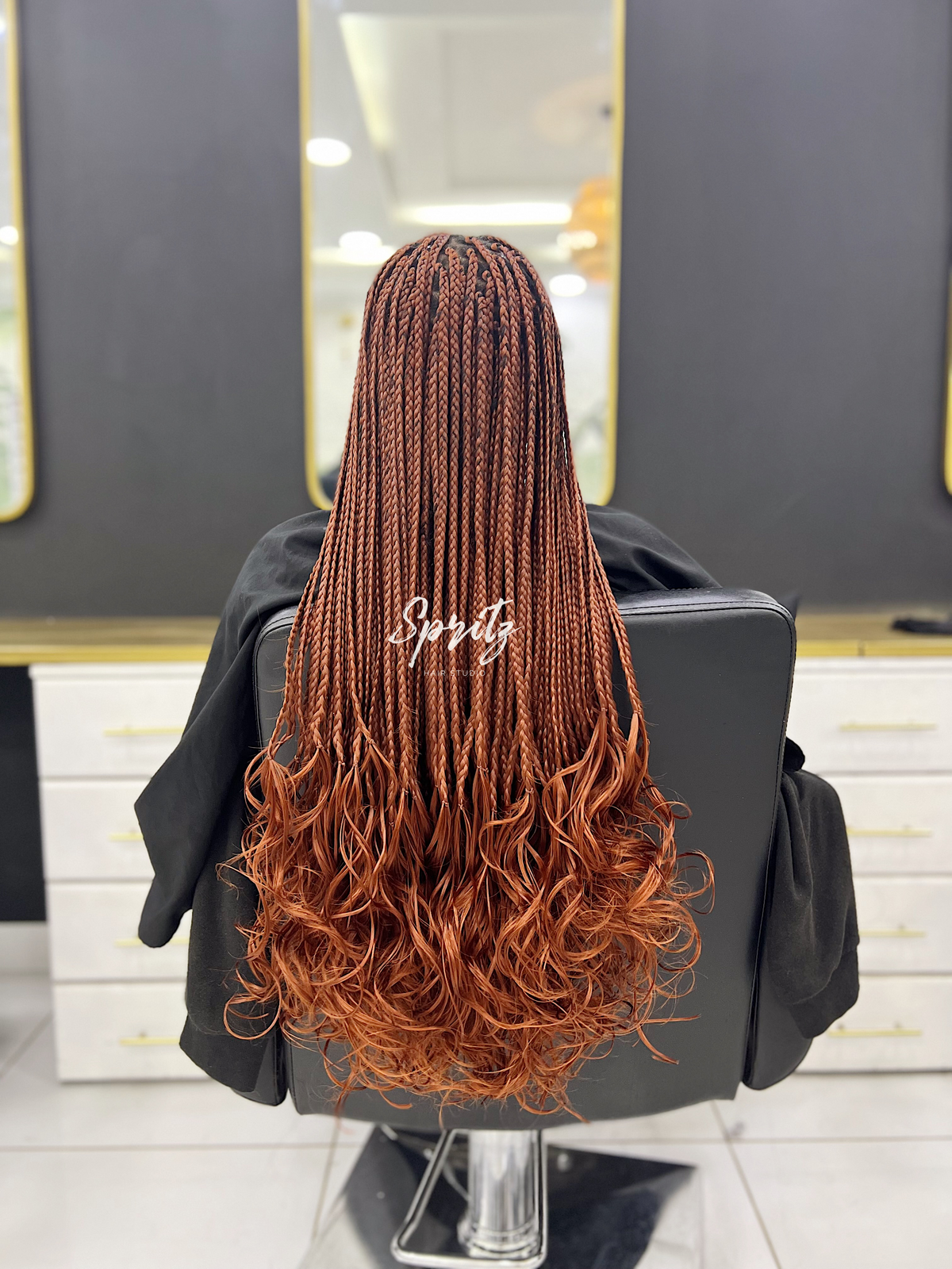 Silky Wavy Braids - Ginger(350)