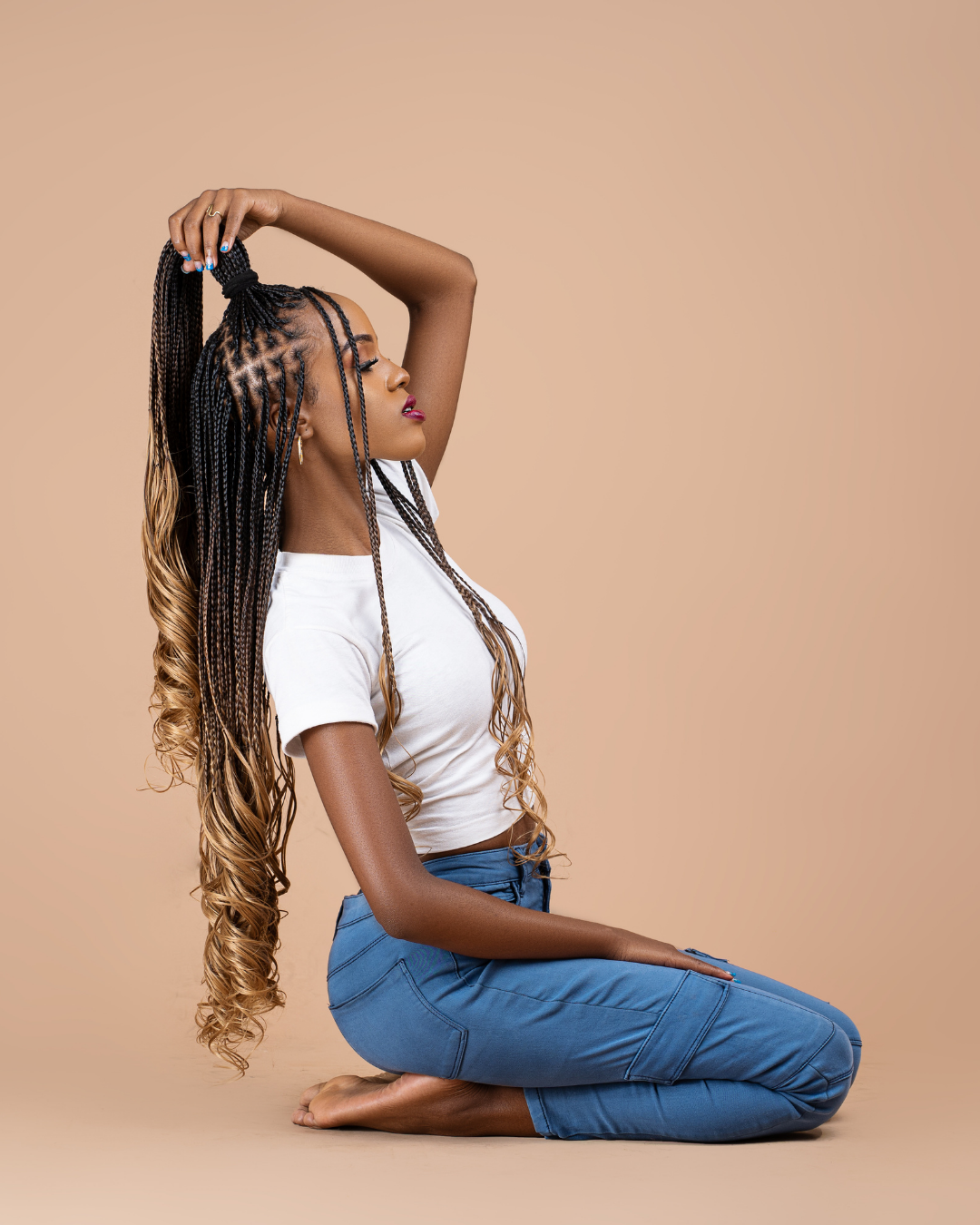 Silky Wavy Braids - Dreamy Caramel (C14)