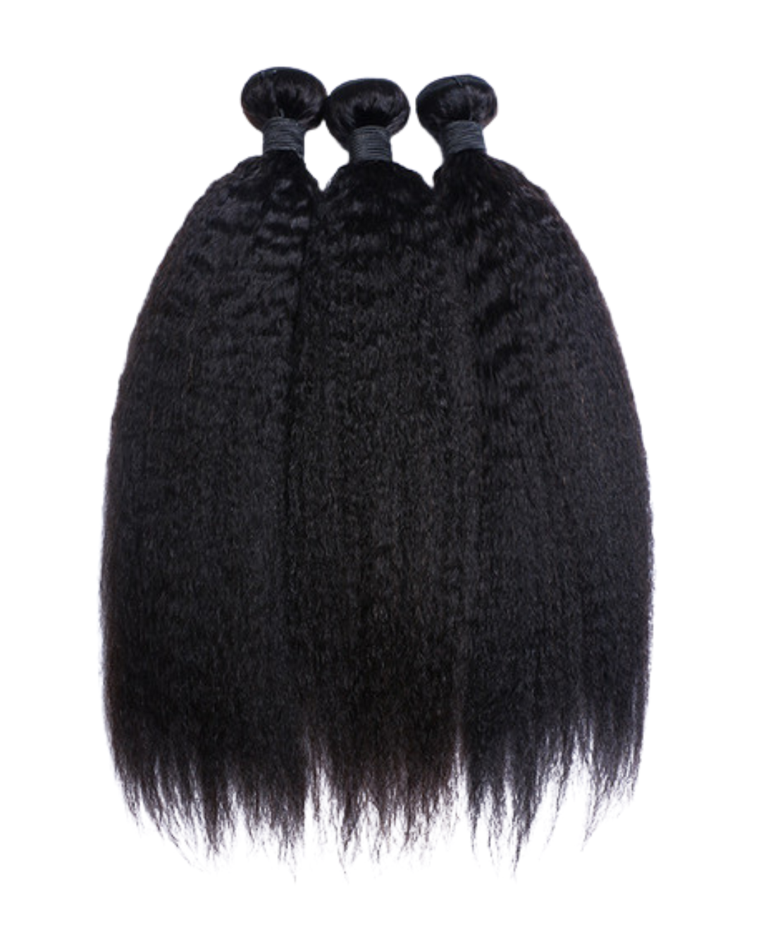 Kinky Straight Human Hair Weave