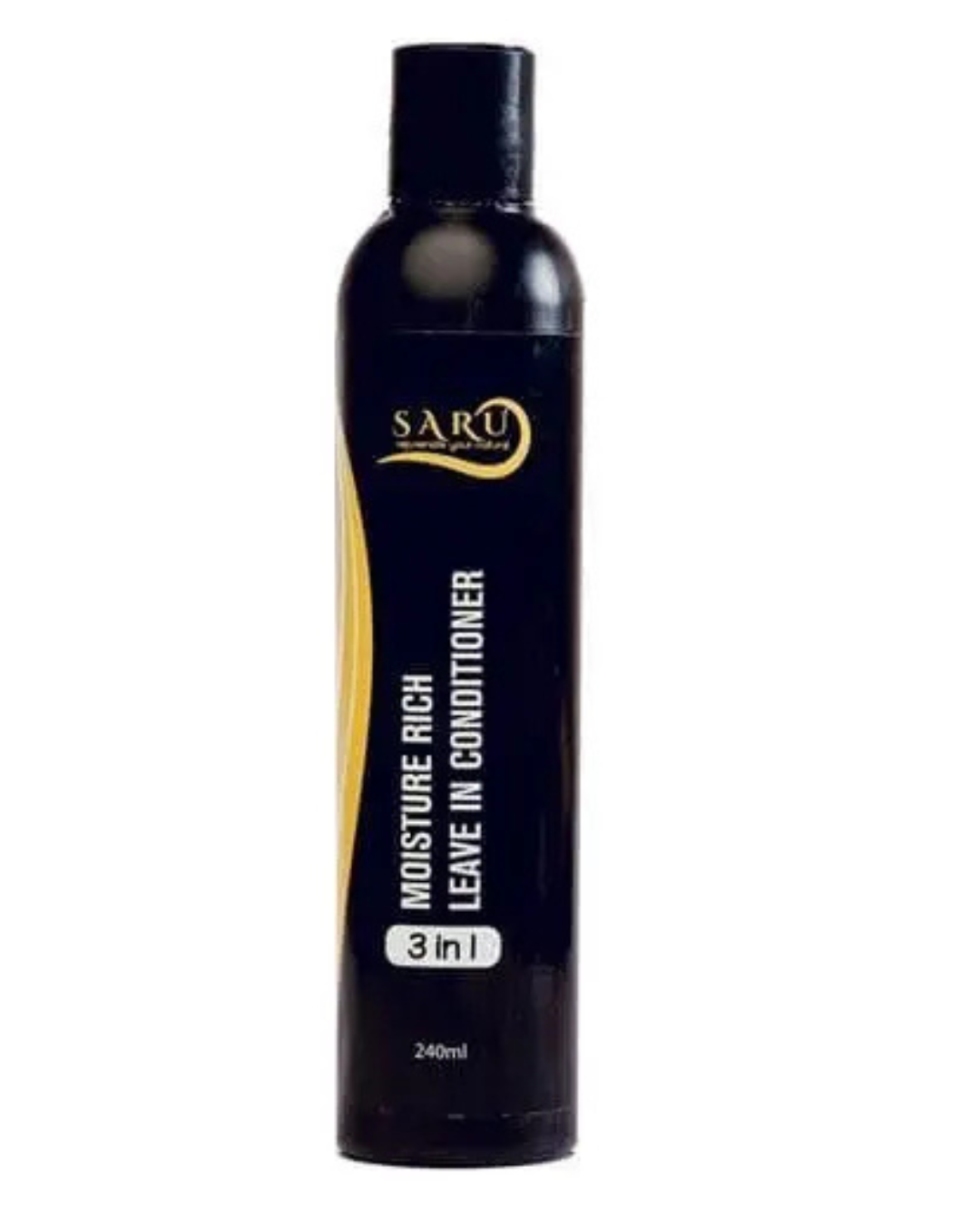 Saru Organics 3‑in‑1 Moisture Rich Leave‑In Conditioner & Treatment – 240ml