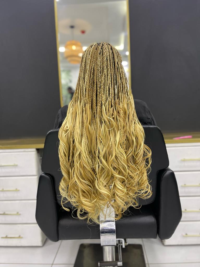 Silky Wavy Braids - Platinum blonde (27/613)