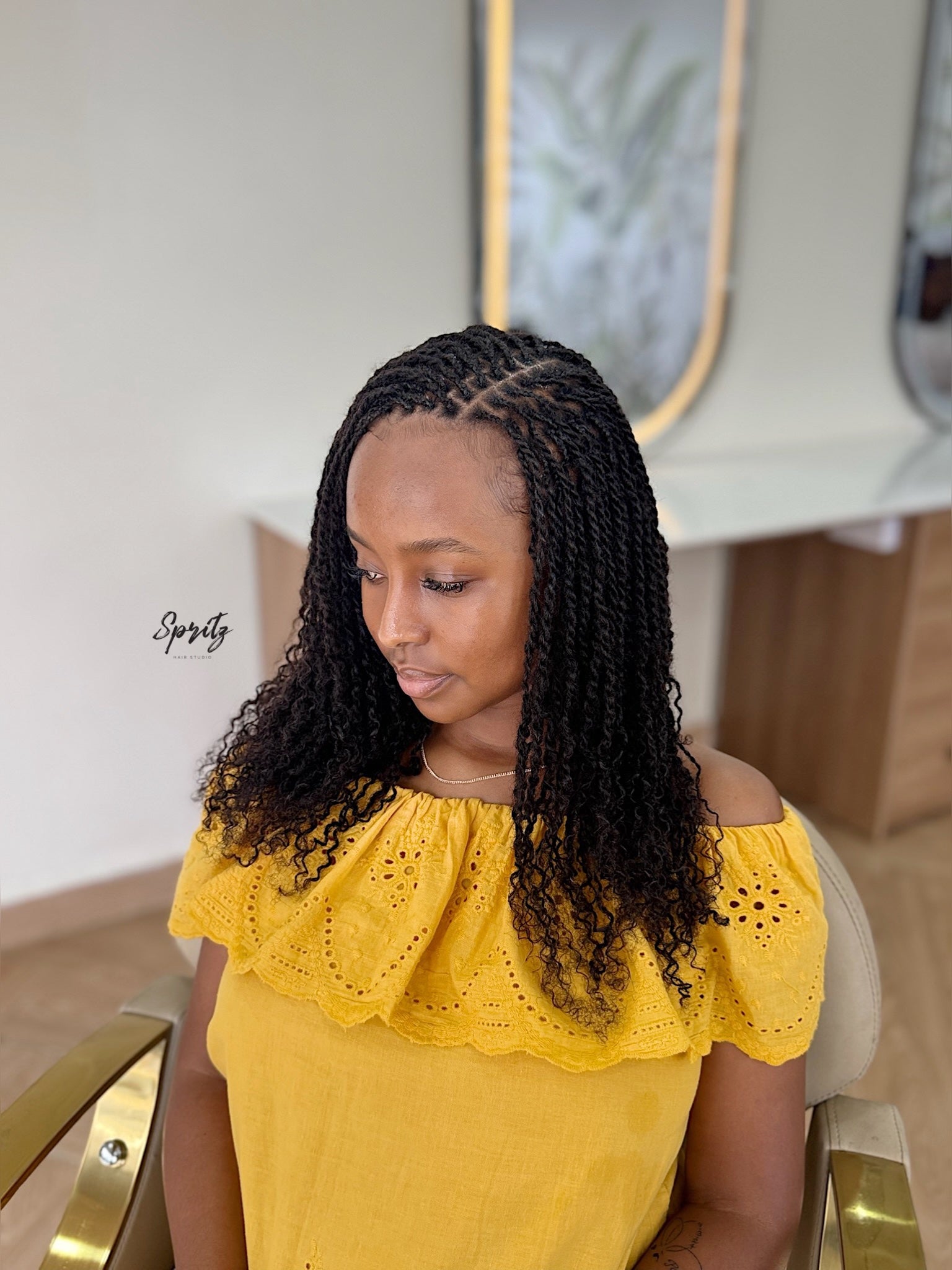 Pre-stretched Human Hair bundles for twists