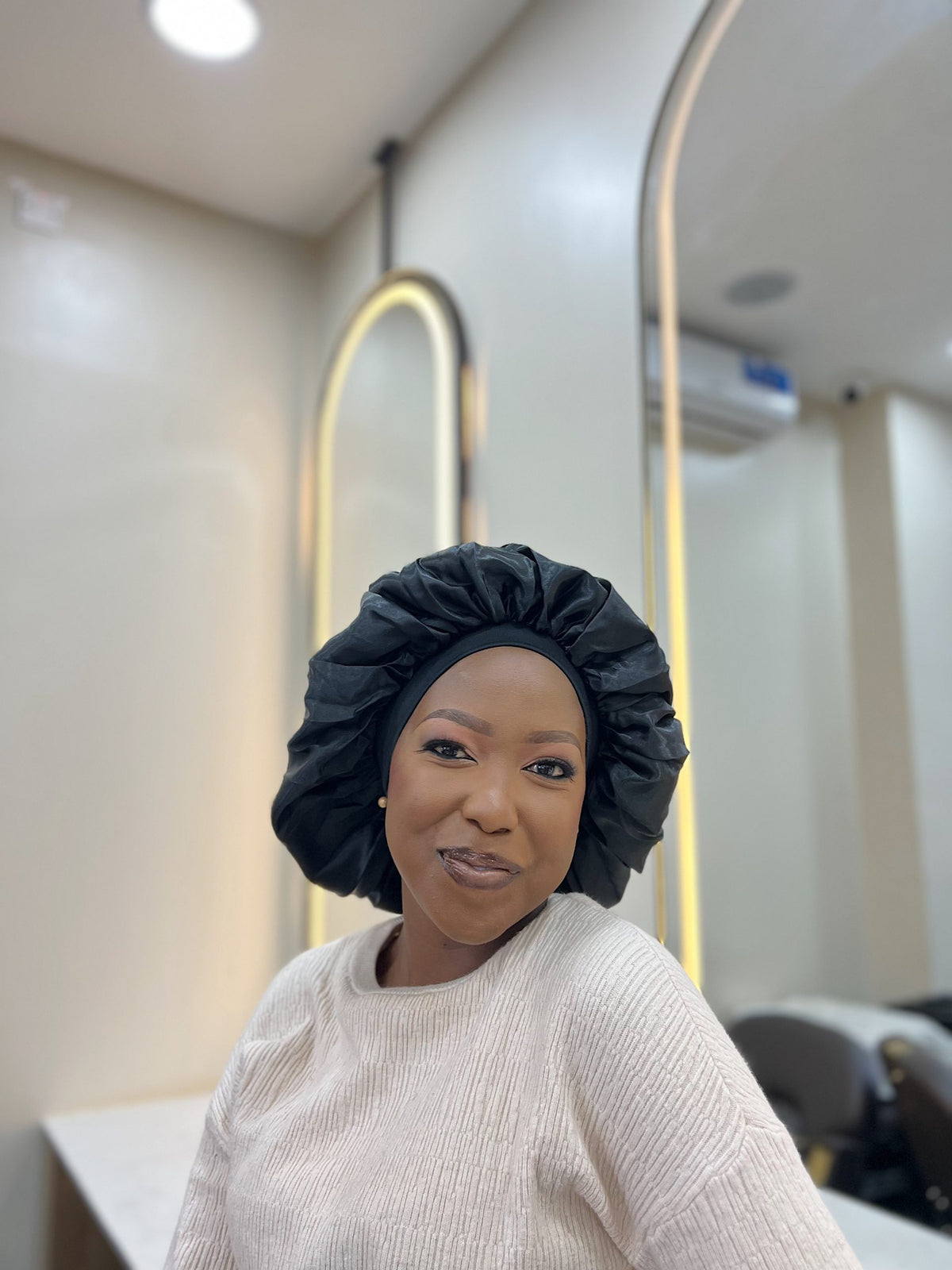 Spritz Satin Bonnets
