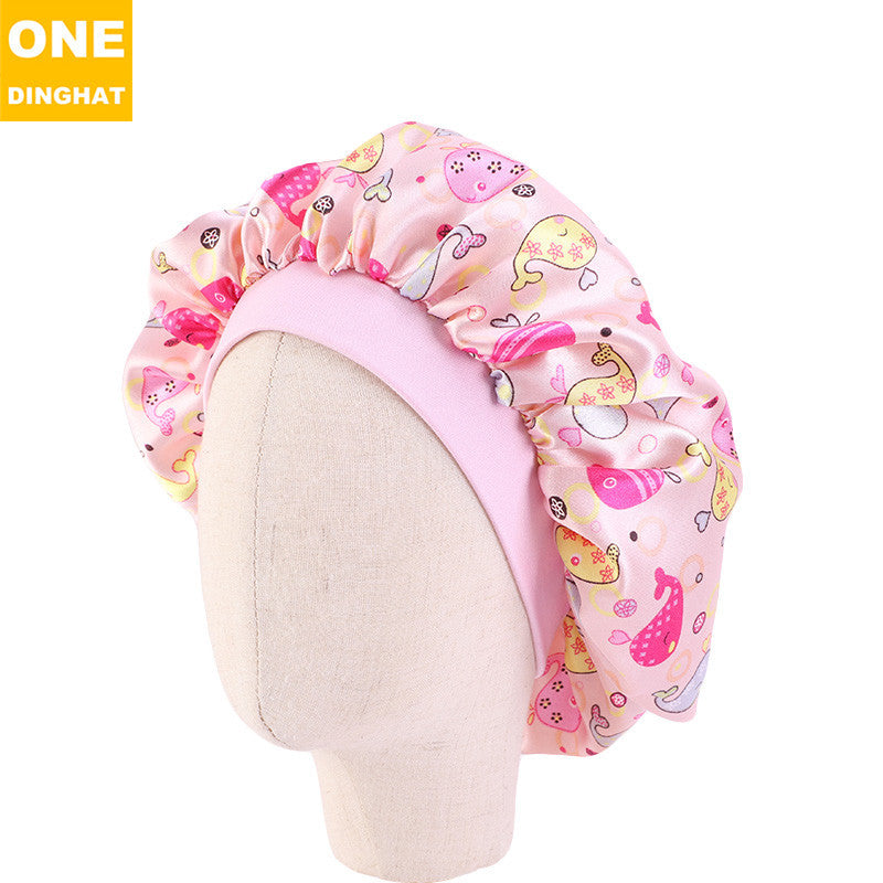 Kids Satin  Bonnet
