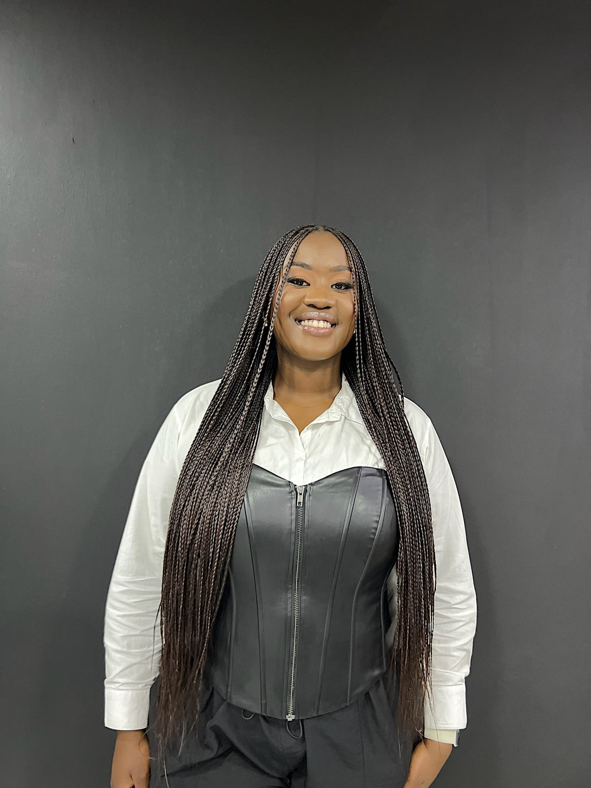 Bone Straight Braids - Light Black (4)
