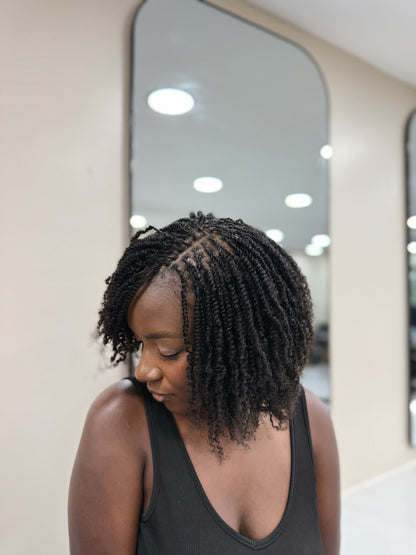 Super Double Drawn Afro Kinky Bulk Human Hair Bulk