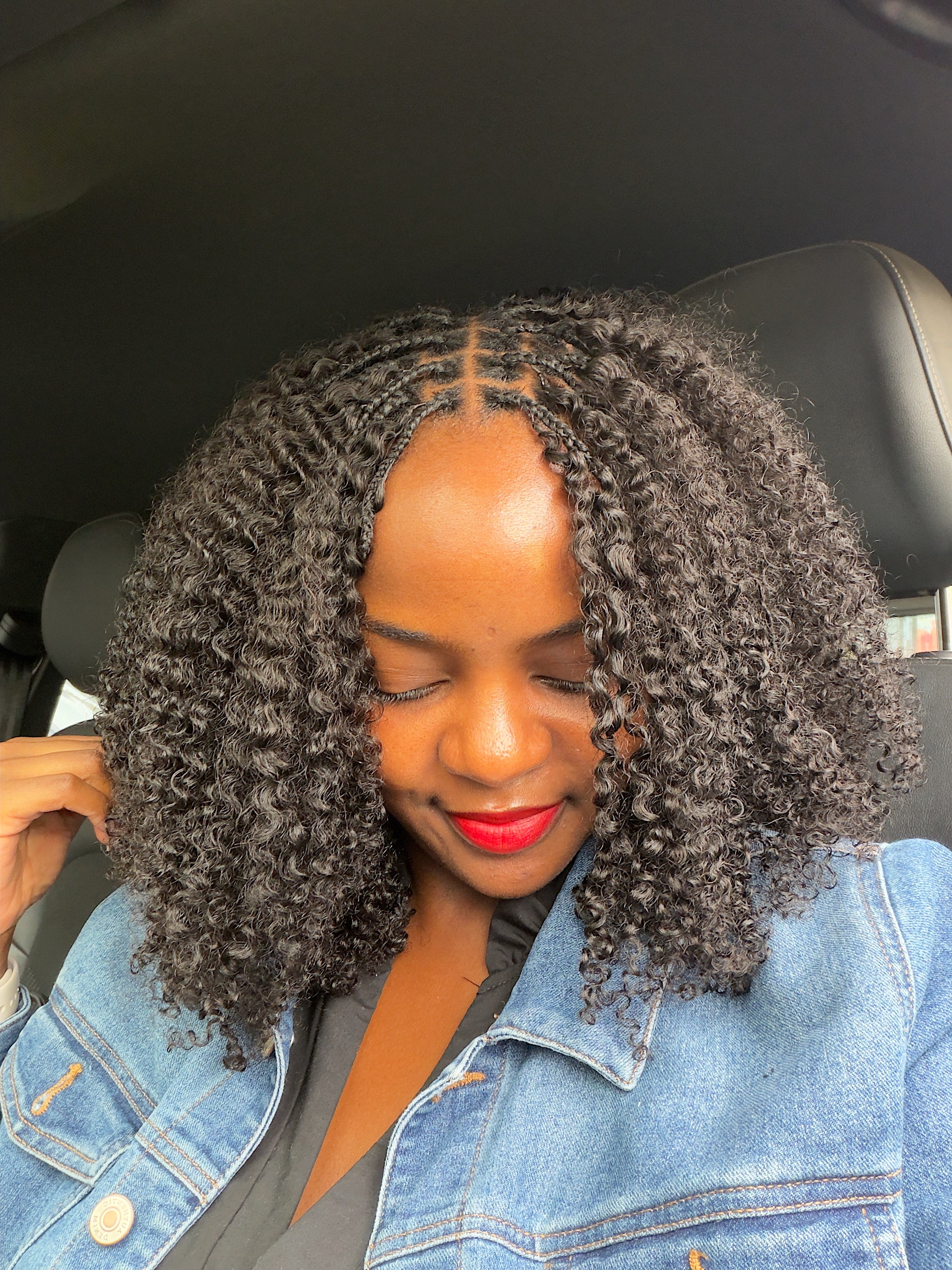 3B/3C Feather Crochet Human Hair Bulk
