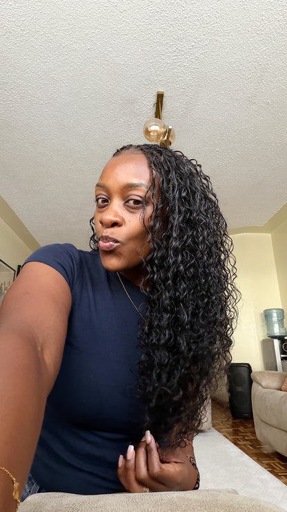 Water Wave Human Hair Bulk for Boho braids