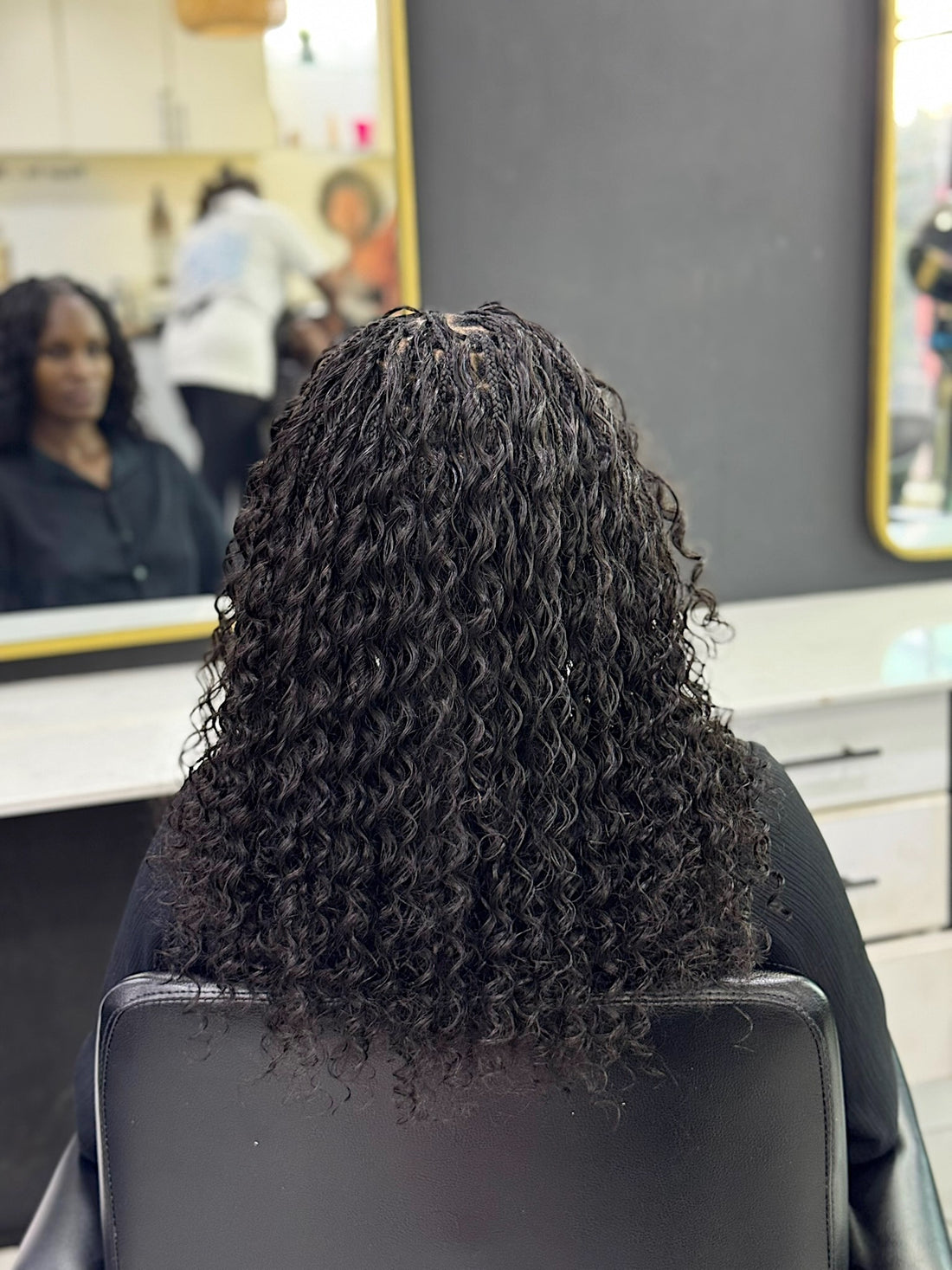 Deep Wave Feather Crochet Human hair