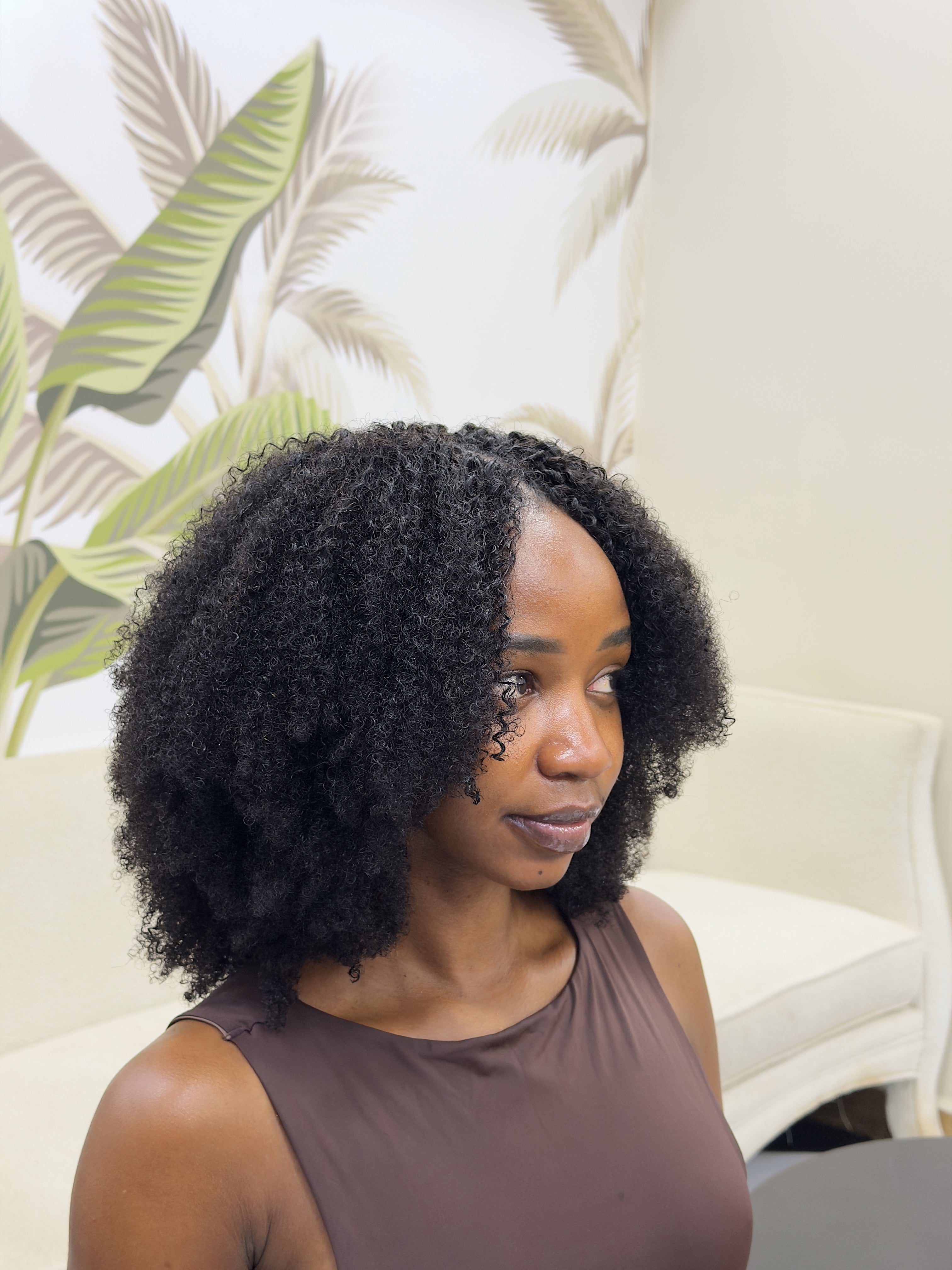 Feather Crochet Human Hair Bulk