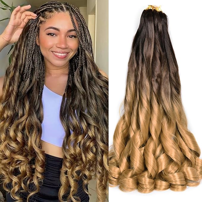 Silky Wavy Braids - Dreamy Butterscotch OT4/27