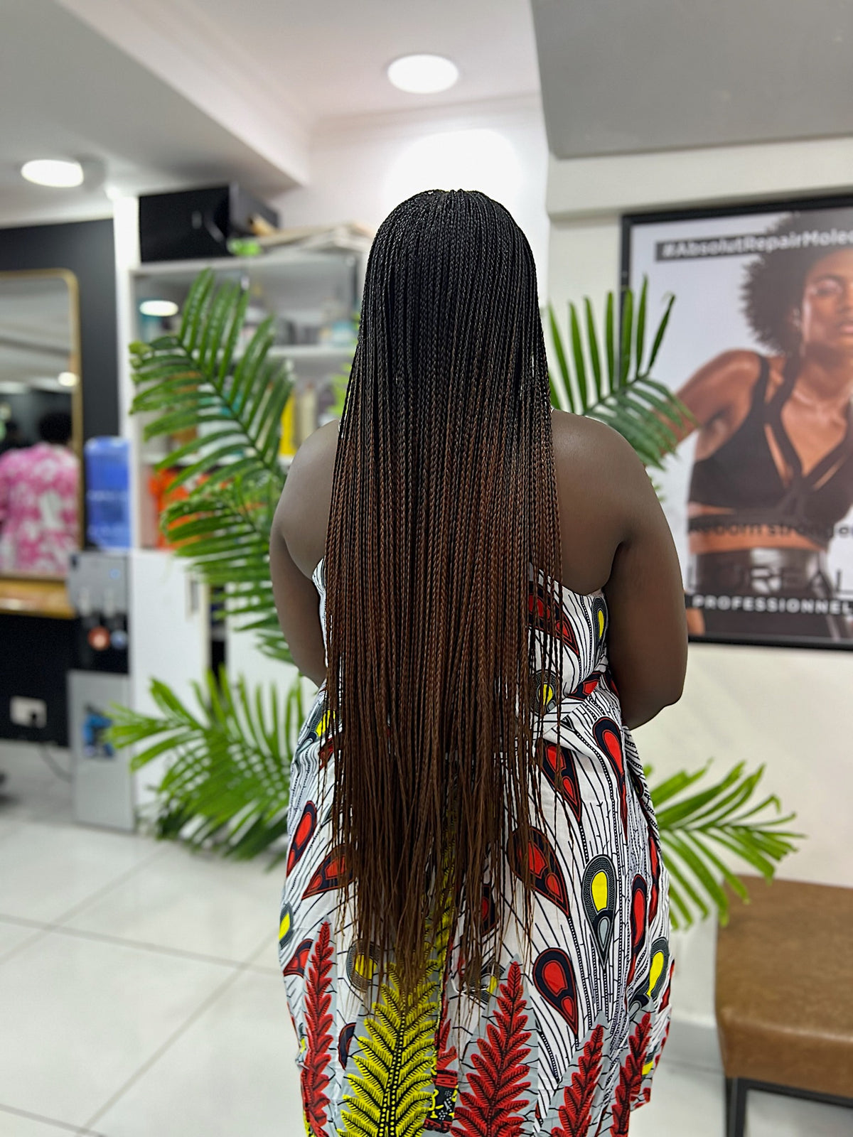 Bone Straight Braids - Chocolate Brown (B29)