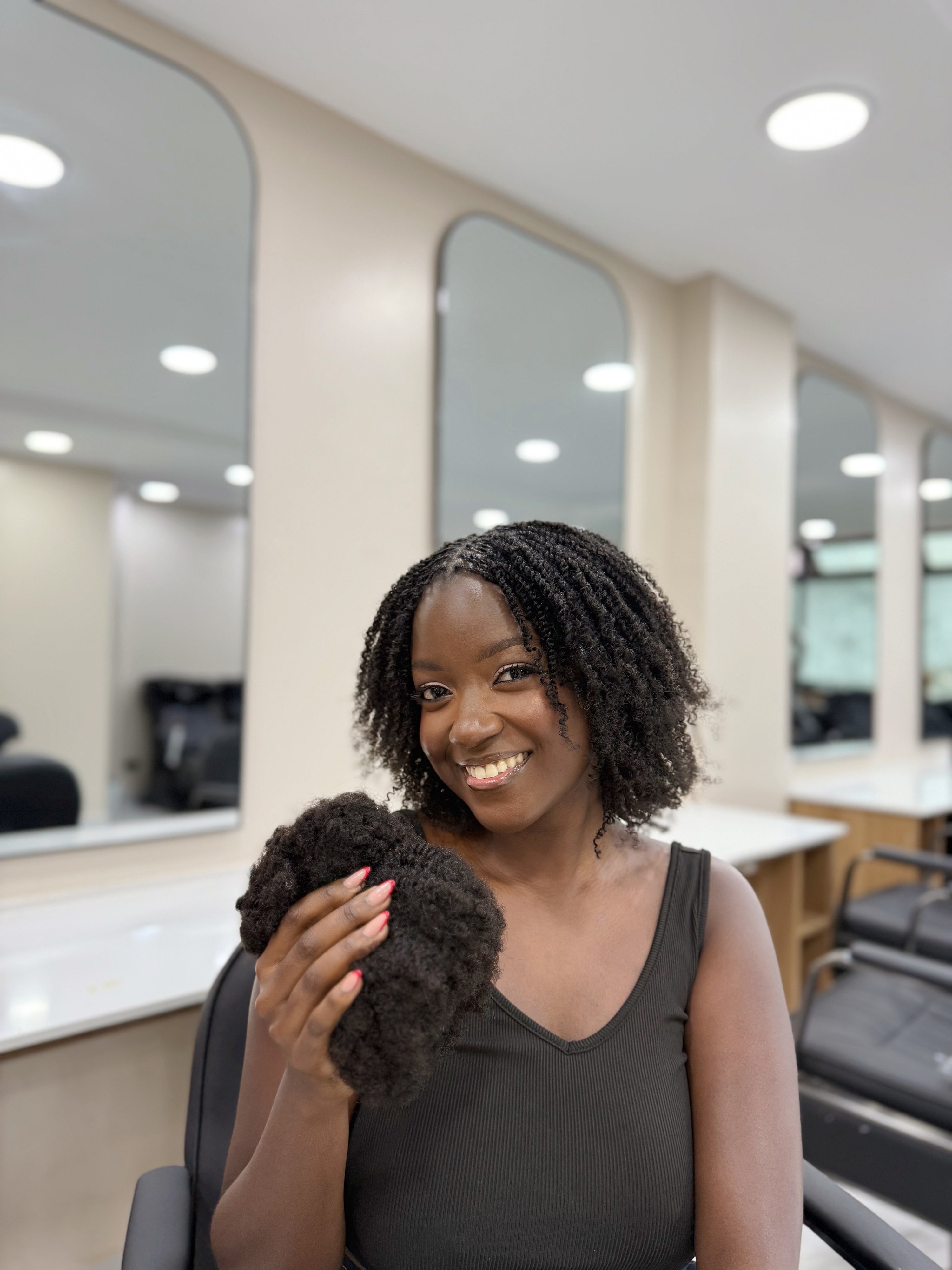 Super Double Drawn Afro Kinky Bulk Human Hair Bulk