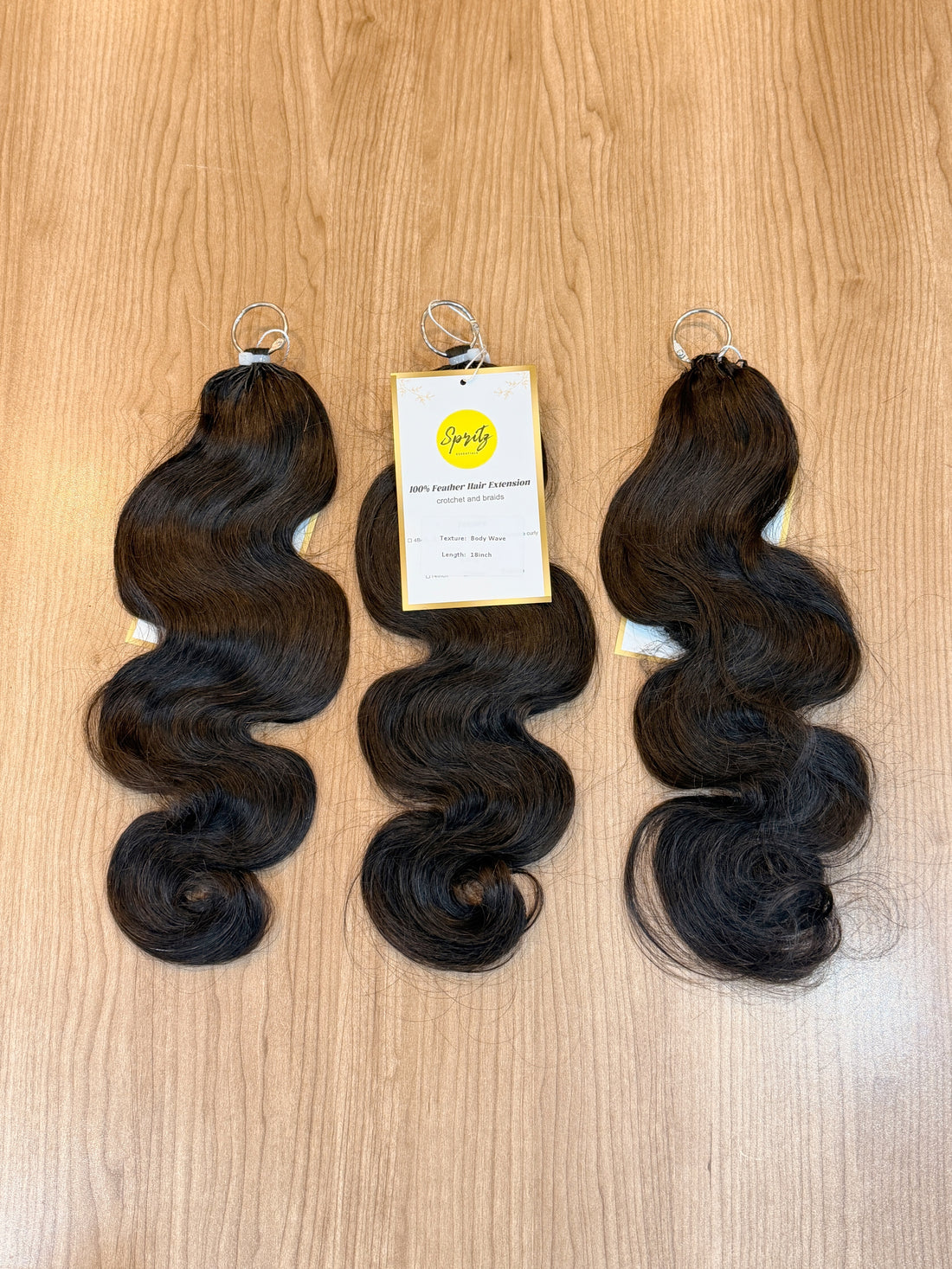 Body Wave Feather Crotchet Human Hair