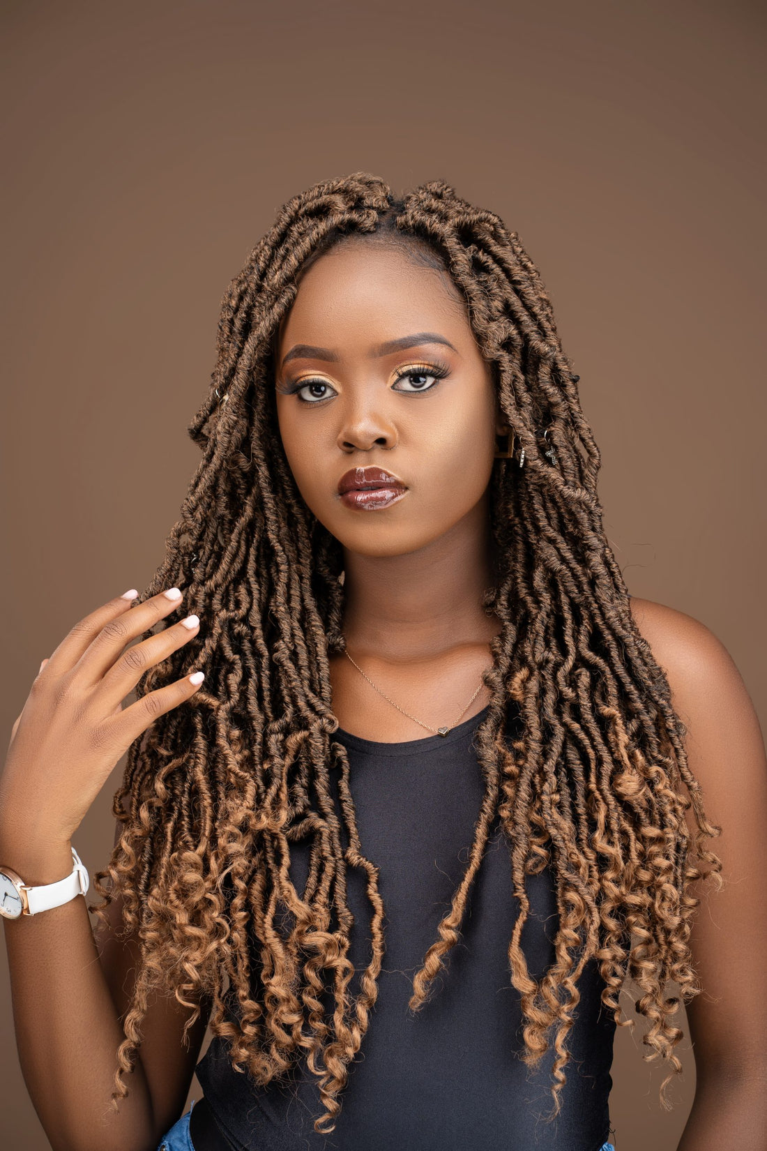 Boho Nu Locs - Golden Brown (T30)