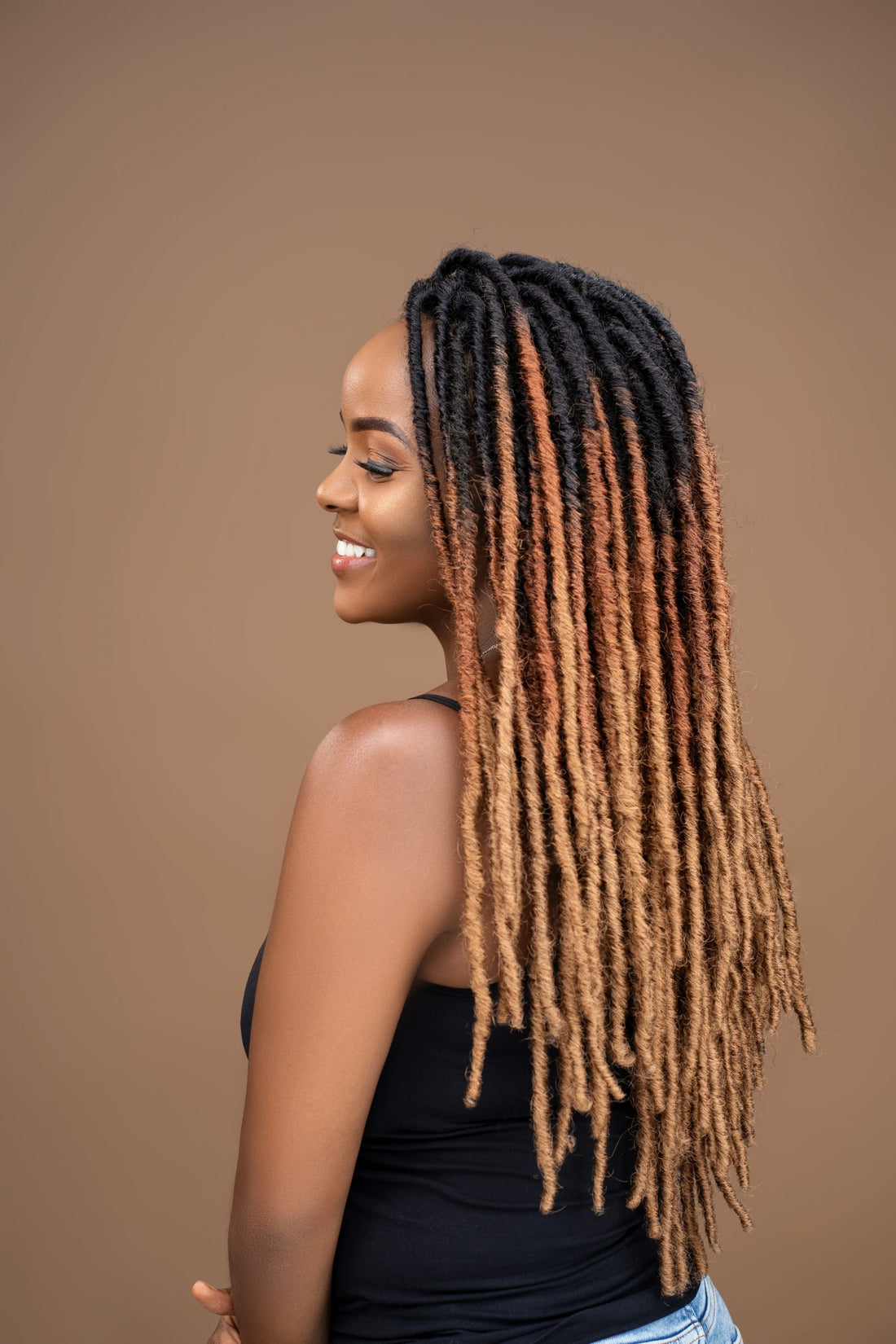 Straight Locs - Dreamy Caramel (C14)