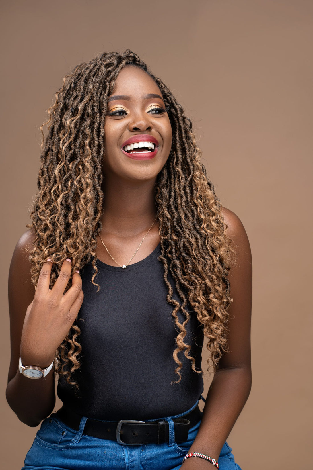 Goddess Locs - Golden Blonde (T27)