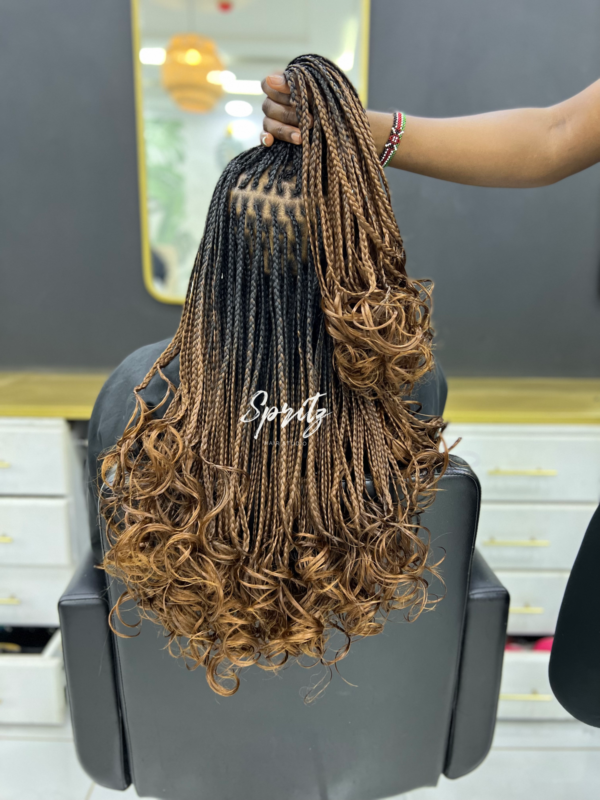 Silky Wavy Braids - Chocolate Brown (B29)