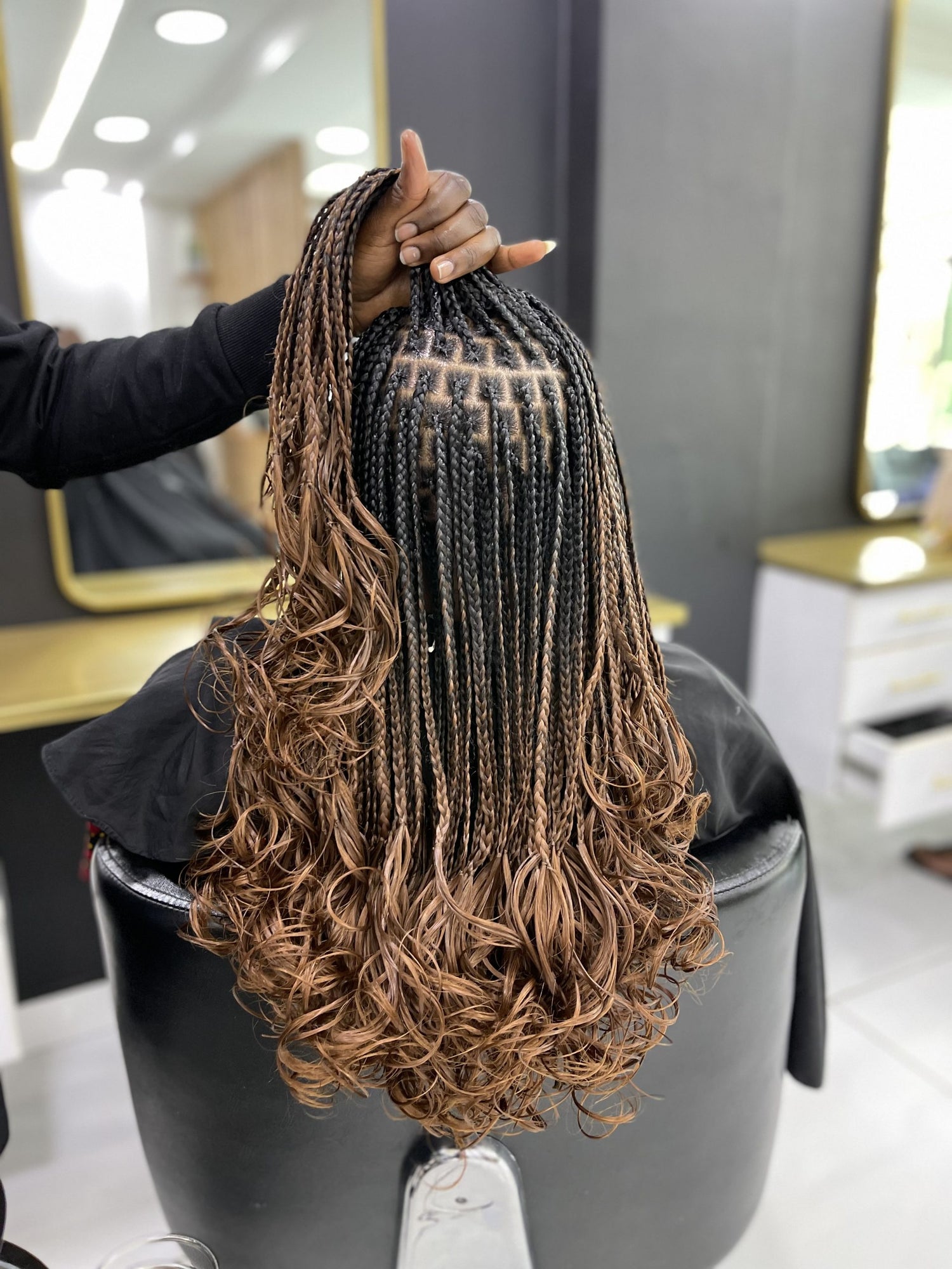 Silky Wavy Braids - Chocolate Brown (B29)