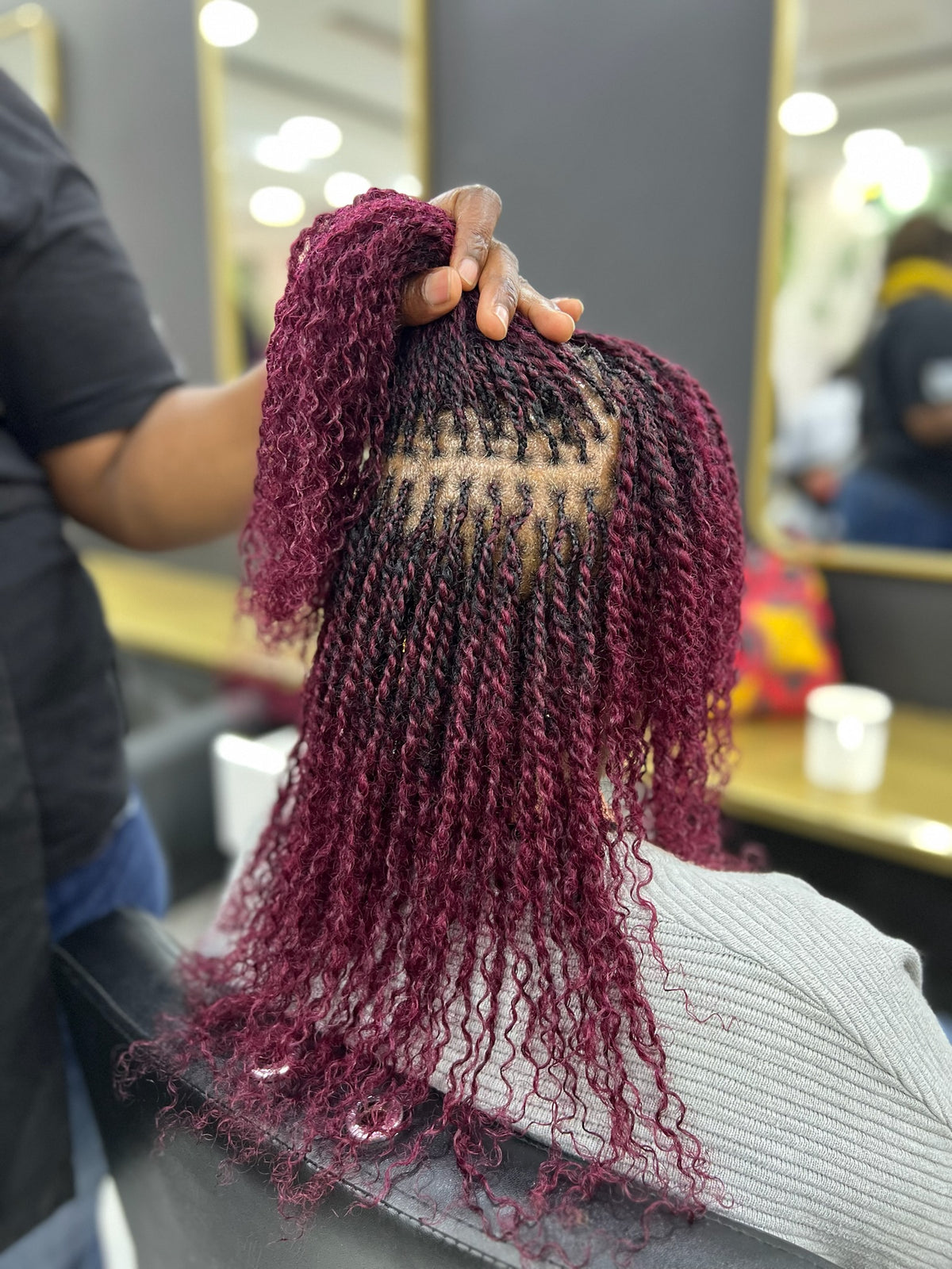 Kinky Curly Human Hair Bulk for Twists