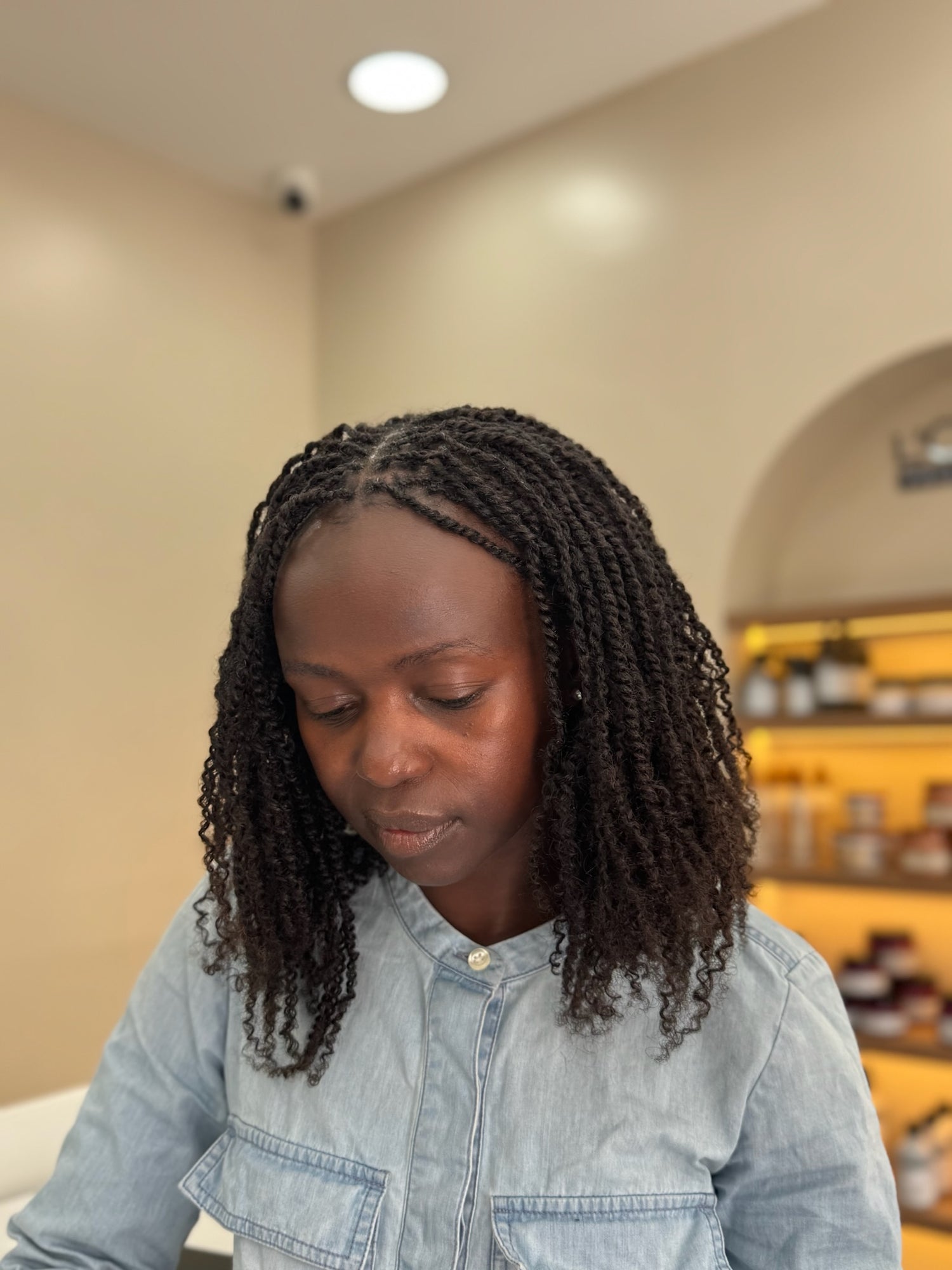 Kinky Curly Human Hair Bulk for Twists