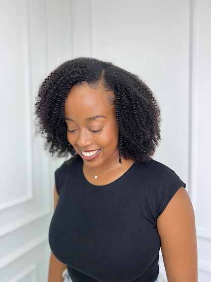 4C Kinky Human Hair Weave - 16 inch