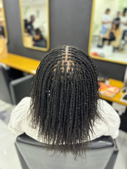 Kinky Curly Human Hair Bulk for Twists