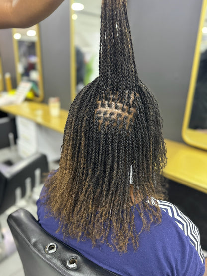 Kinky Curly Human Hair Bulk for Twists