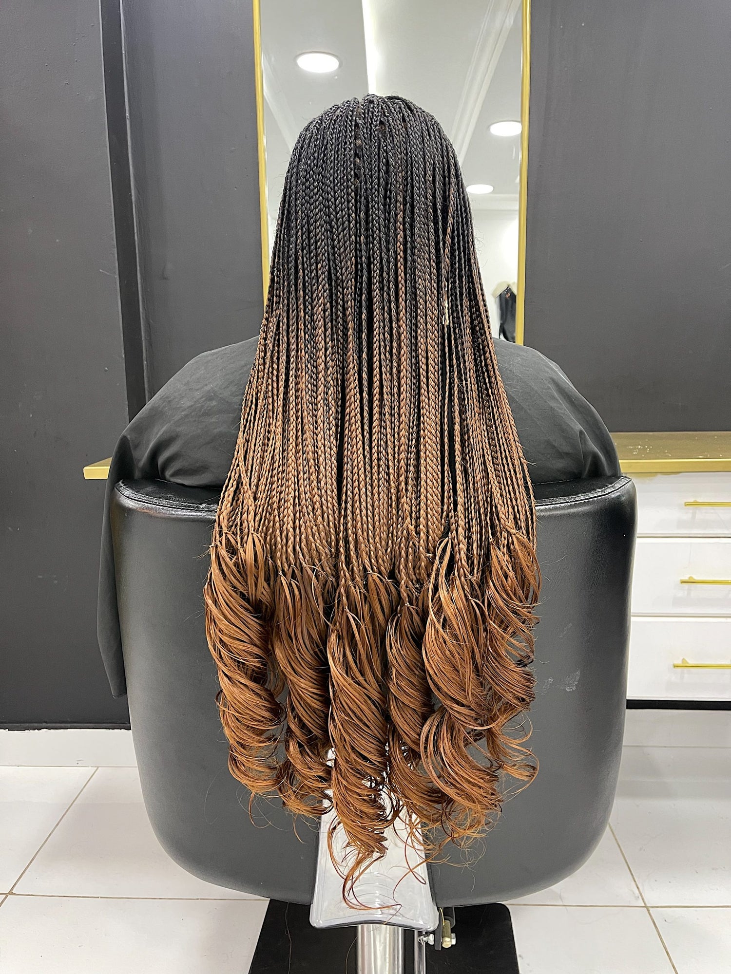Silky Wavy Braids - Chocolate Brown (B29)