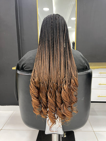 Silky Wavy Braids - Chocolate Brown (B29)