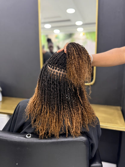 Kinky Curly Human Hair Bulk for Twists