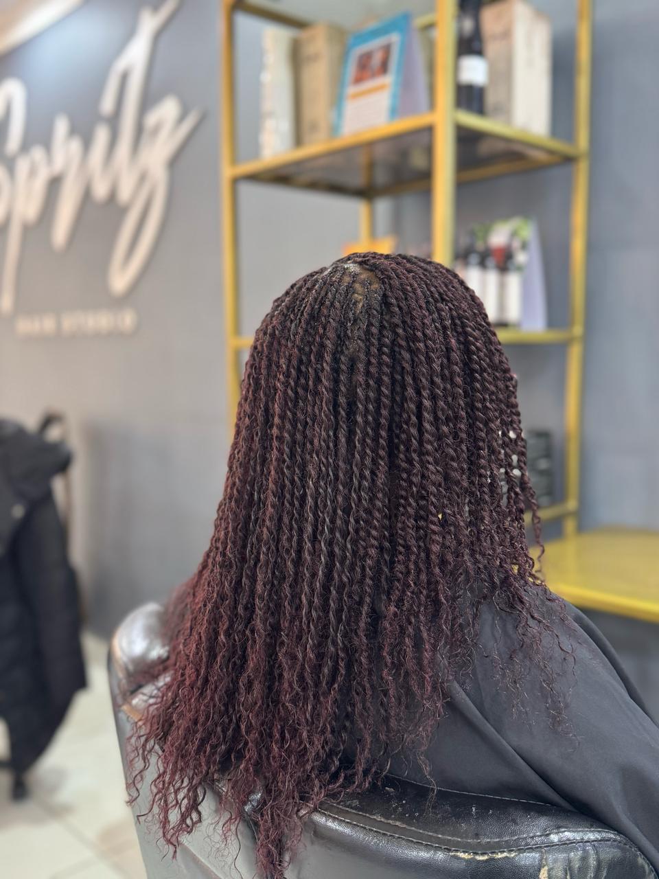Kinky Curly Human Hair Bulk for Twists