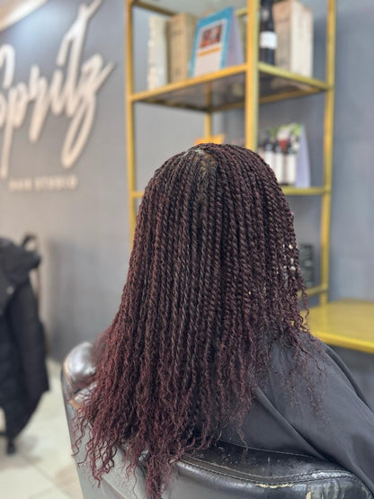 Kinky Curly Human Hair Bulk for Twists
