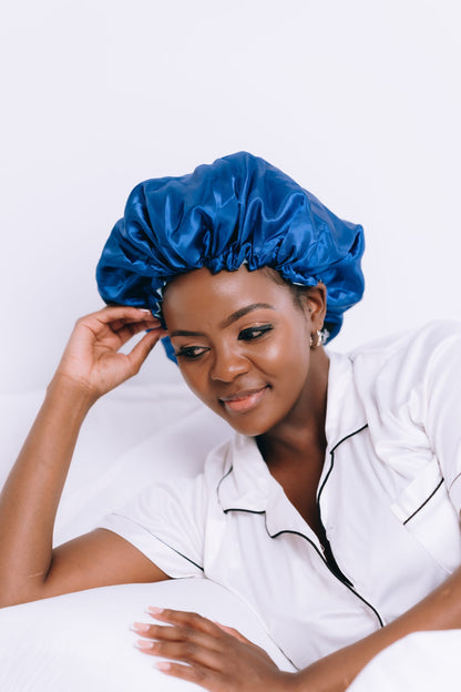Reversible Satin Bonnets