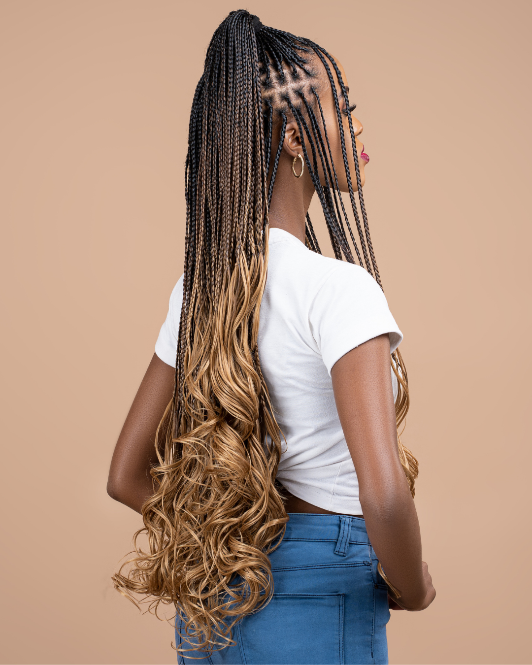 Silky Wavy Braids - Dreamy Caramel (C14)