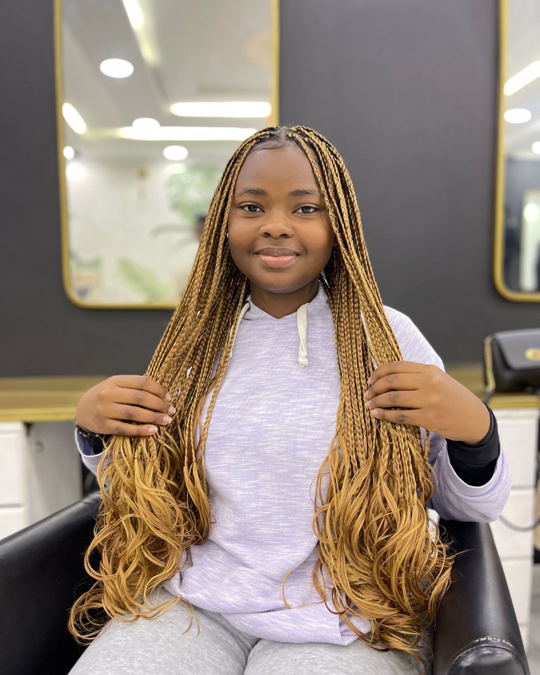 Silky Wavy Braids - Chocolate blonde (27/30)