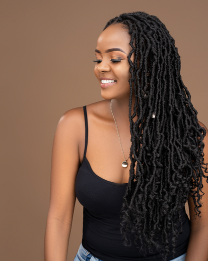 Boho Nu Locs - Jet Black