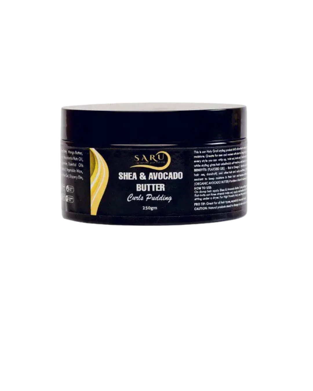 Saru Organics Shea &amp; Avocado Butter Curl Pudding