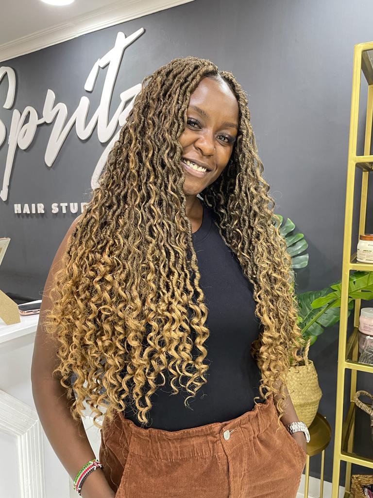 Goddess Locs - Golden blonde (T27)