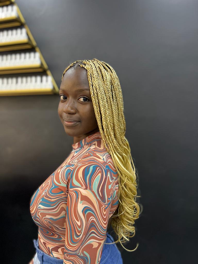 Silky Wavy Braids - Platinum blonde (27/613)