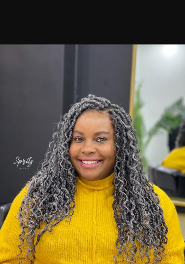 Goddess Locs - Greytone