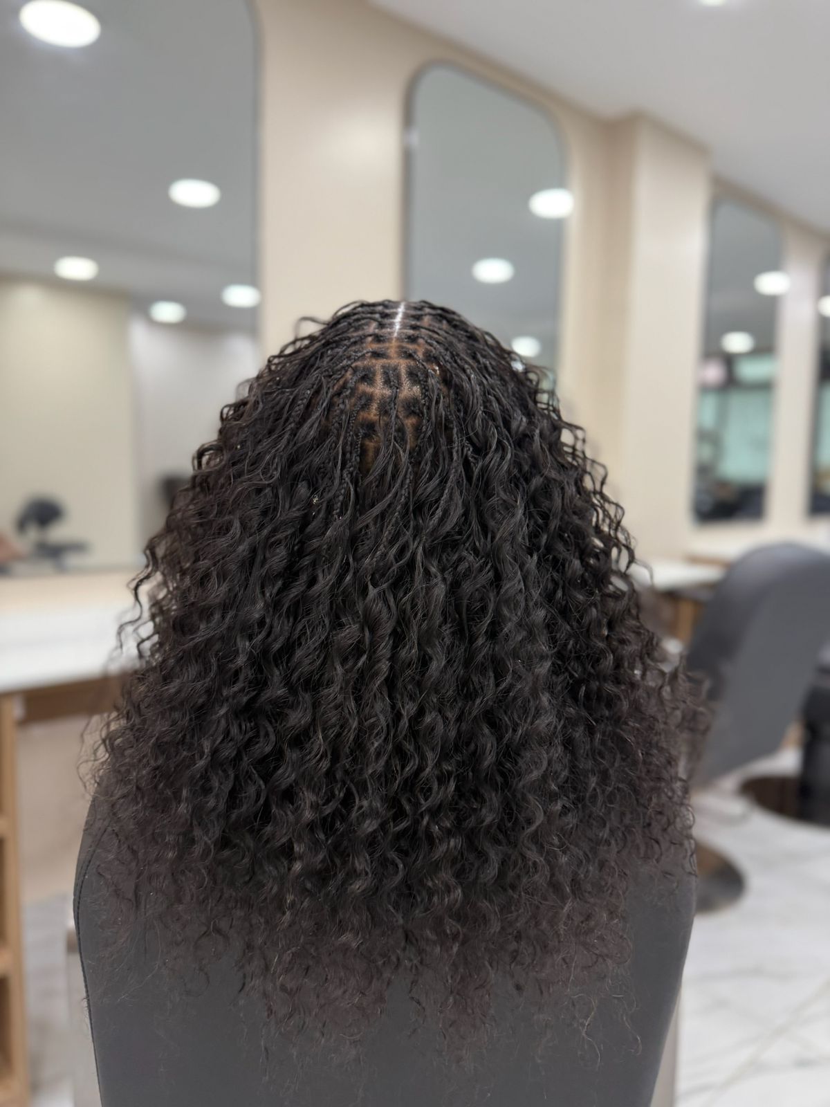 Deep Wave Feather Crochet Human hair