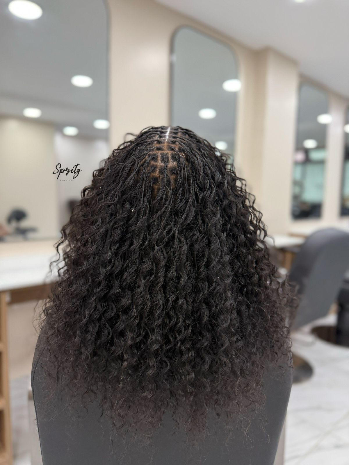 Deep Wave Feather Crochet Human hair bulk